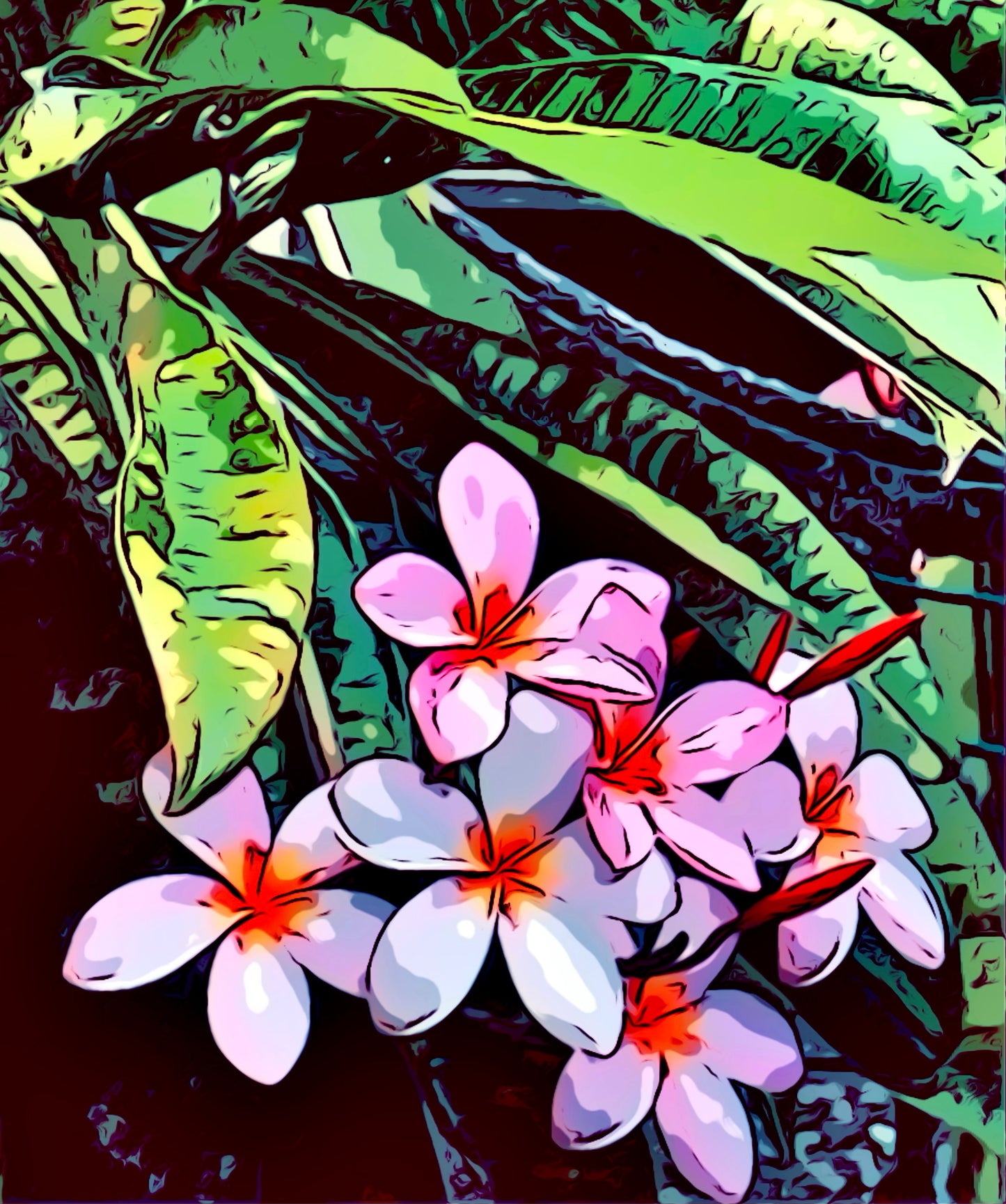 Kuuala Street—Plumeria